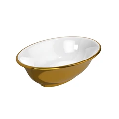 Flaminia Boll 56 Toppmontert Servant 56x40 cm, Metal Gold