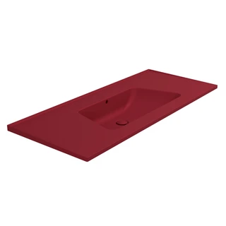 Flaminia Bloom 120 Vegghengt Servant 122x51,5 cm, m/overl&#248;p, Rosso Rubens