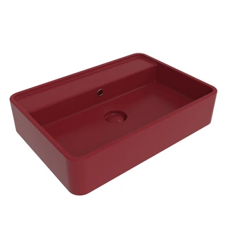 Flaminia Miniwash 60 Toppmontert Servant 60x40 cm, Rosso Rubens