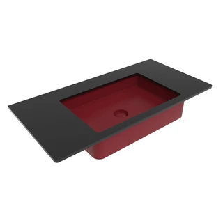 Flaminia Miniwash 60 Underlimt Servant 60x40 cm, Rosso Rubens