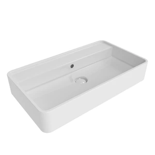 Flaminia Miniwash 75 Toppmontert Servant 75x40 cm, White