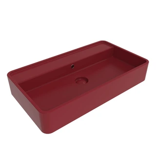 Flaminia Miniwash 75 Vegghengt Servant 75 cm, Rosso Rubens