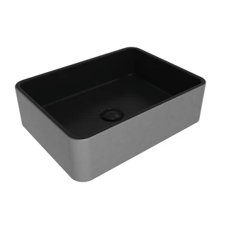 Flaminia Miniwash 48 Servant 48x33 cm, Silver Black