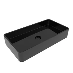 Flaminia Miniwash 75 Servant 75x40 cm, Black