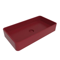 Flaminia Miniwash 75 Servant 75x40 cm, Rosso Rubens