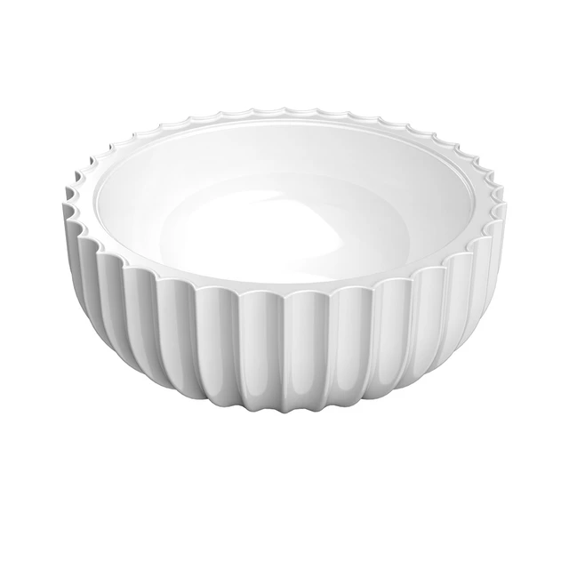 Flaminia Settecento Toppmontert Servant 50 cm, White 