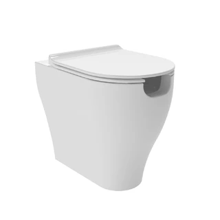 Flaminia App Solution BTW Toalett 54,5x37 cm, Plus gosilent, White