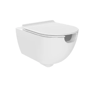 Flaminia App Solution Vegghengt Toalett 54x36 cm, gosilent, White