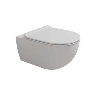 Flaminia App Vegghengt Toalett 54x36 cm, goclean, Milky White