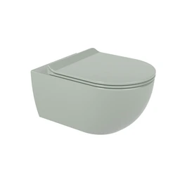 Flaminia App Vegghengt Toalett 54x36 cm, gosilent, Verde Giada