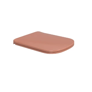 Flaminia Play SLIM Toalettsete Myktlukkende, Terracotta