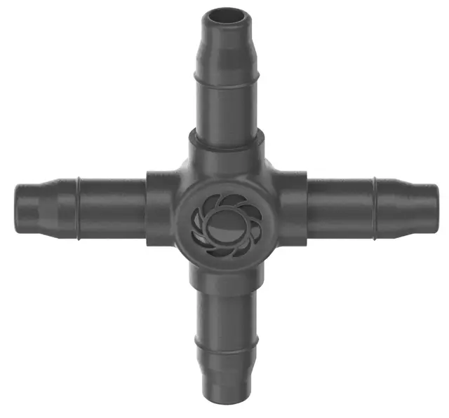 Gardena Micro-Drip 4-veis Kobling 4,6 mm (3/16") 