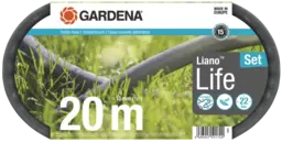Gardena Slange Tekstil Liano™ Life 20 m Sett