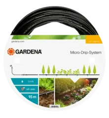 Gardena Dryppslange over bakken 4,6 mm (3/16"), 15 m