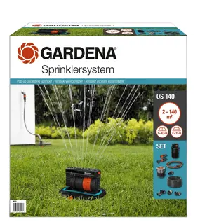 Gardena Svingbar popup-sprinkler OS 140 Komplett sett