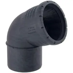 Geberit Silent-Pro Bend m/1 muffe 75 mm x 67.5°