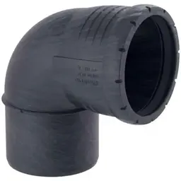 Geberit Silent-Pro Bend m/1 muffe 110 mm x 87.5°