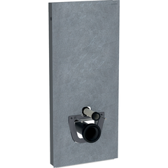 Geberit Monolith Modul, 114 cm Til vegghengt toalett, Skiferstruktur