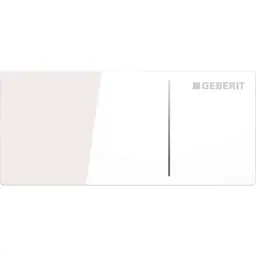 Geberit Omega70 Betjeningsplate Hvit / Glass