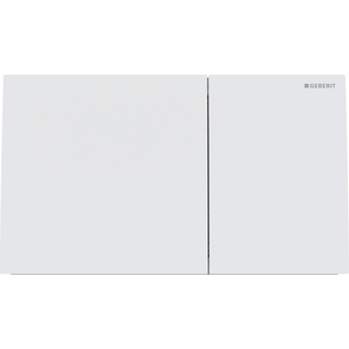 Geberit Sigma70 Betjeningsplate Hvit matt, Easy-to-clean-belegg