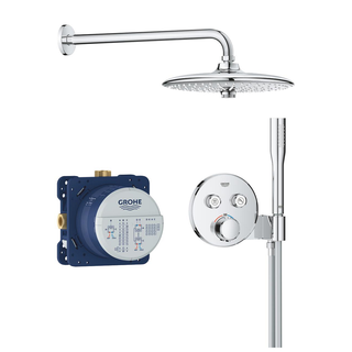 Grohe Precision Smartcontrol Dusjpakke For innbygning, 2 uttak, Krom