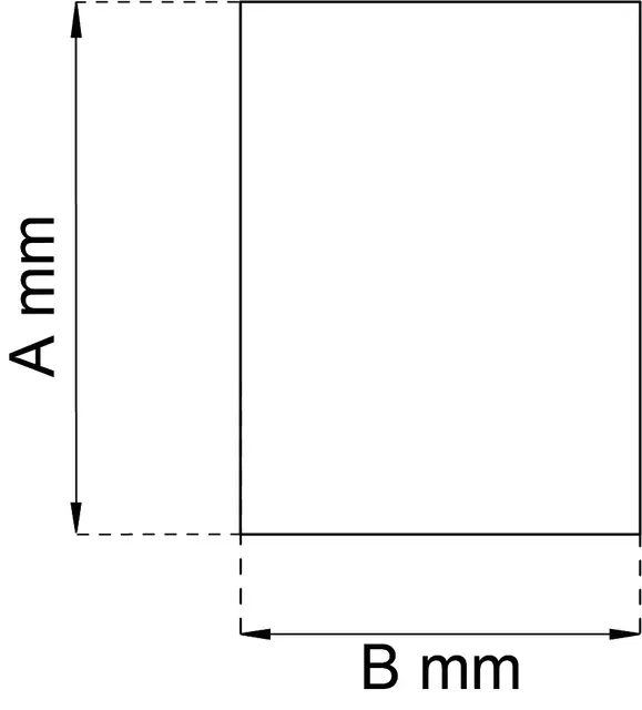 Habo 222 Baderomsspeil 390x510 mm 