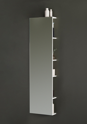 Hafa Speil Store I Helfigur 40x155 cm, m/oppbevaring, Hvit