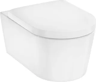 Hansgrohe EluPura S Toalettpakke U/skyllekant, Sete, HygieneEffect, Hvit