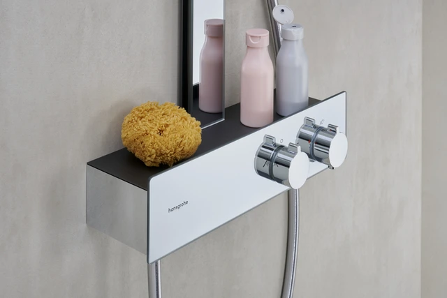 Hansgrohe Rainfinity Showerpipe Ø360 cm, 1 stråletype, Krom 