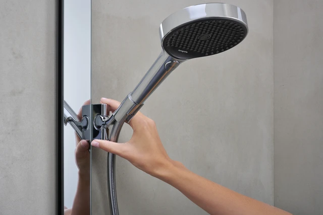 Hansgrohe Rainfinity Showerpipe Ø360 cm, 1 stråletype, Krom 