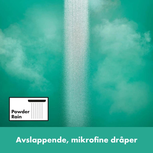 Hansgrohe Pulsify S Showerpipe Ø260 cm, 2 stråletyper, Krom 