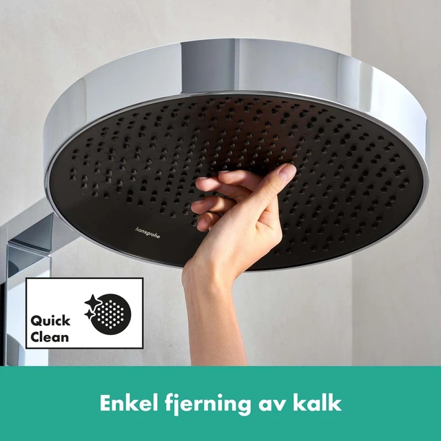 Hansgrohe Rainfinity Showerpipe Ø360 cm, 1 stråletype, Krom 