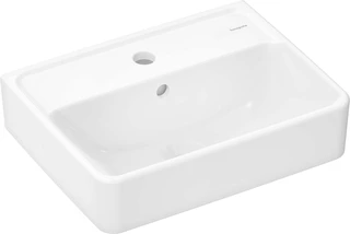 Hansgrohe Xanuia Q Vegghengt Servant 45x34 cm, m/1 bl.hull, m/ol, Hvit