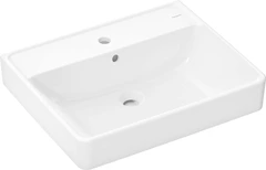 Hansgrohe Xanuia Q Vegghengt Servant 60x48 cm, m/1 bl.hull, m/ol, Hvit