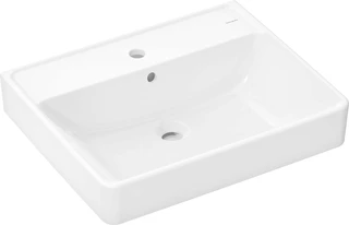 Hansgrohe Xanuia Q Vegghengt Servant 60x48 cm, m/1 bl.hull, m/ol, Hvit