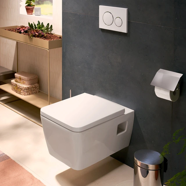 Hansgrohe EluPura Q Toalettsete Standard, Hvit 