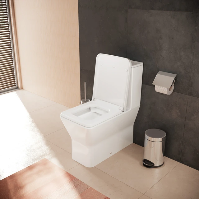 Hansgrohe EluPura Q Toalettsete Standard, Hvit 