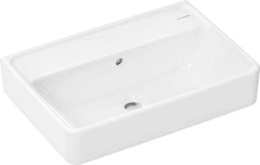 Hansgrohe Xanuia Q Vegghengt Servant 55x37 cm, u/bl.hull, m/ol, Hvit