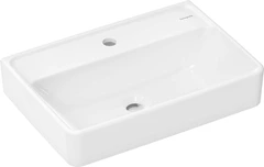 Hansgrohe Xanuia Q Vegghengt Servant 55x37 cm, m/1 bl.hull, u/ol, Hvit