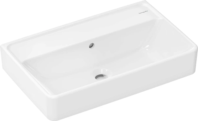 Hansgrohe Xanuia Q Vegghengt Servant 60x37 cm, u/bl.hull, m/ol, Hvit 