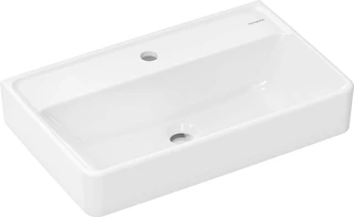 Hansgrohe Xanuia Q Vegghengt Servant 60x37 cm, m/1 bl.hull, u/ol, Hvit