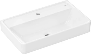 Hansgrohe Xanuia Q Vegghengt Servant 65x39 cm, m/1 bl.hull, u/ol, Hvit