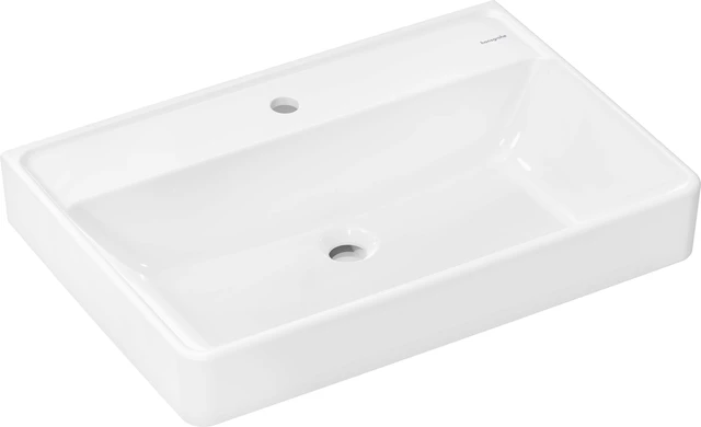 Hansgrohe Xanuia Q Vegghengt Servant 70x48 cm, m/1 bl.hull, u/ol, Hvit 