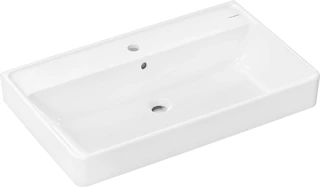 Hansgrohe Xanuia Q Vegghengt Servant 80x48 cm, m/1 bl.hull, m/ol, Hvit