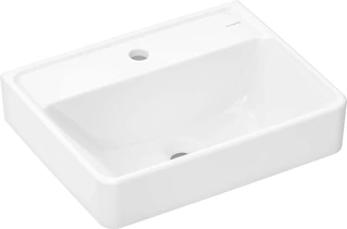 Hansgrohe Xanuia Q Vegghengt Servant 50x39 cm, m/1 bl.hull, u/ol, Hvit