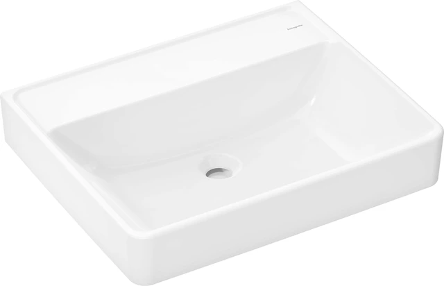 Hansgrohe Xanuia Q Vegghengt Servant 60x48 cm, u/bl.hull, u/ol, Hvit 