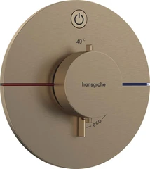 Hansgrohe ShowerSelect Comfort S Avsperring, 1 uttak, B&#248;rstet Bronse