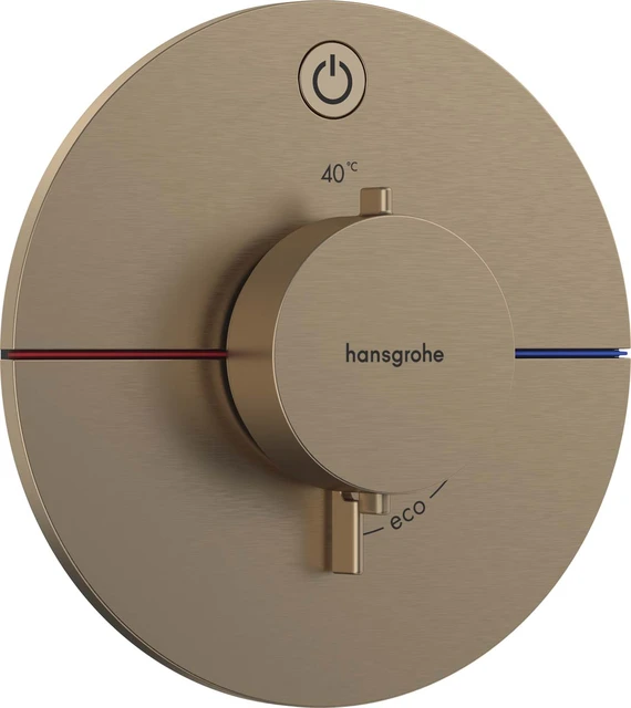 Hansgrohe ShowerSelect Comfort S Avsperring, 1 uttak, Børstet Bronse 