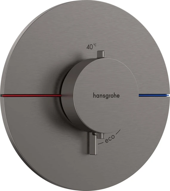 Hansgrohe ShowerSelect Comfort S Til innbygging, Børstet Sort Krom 