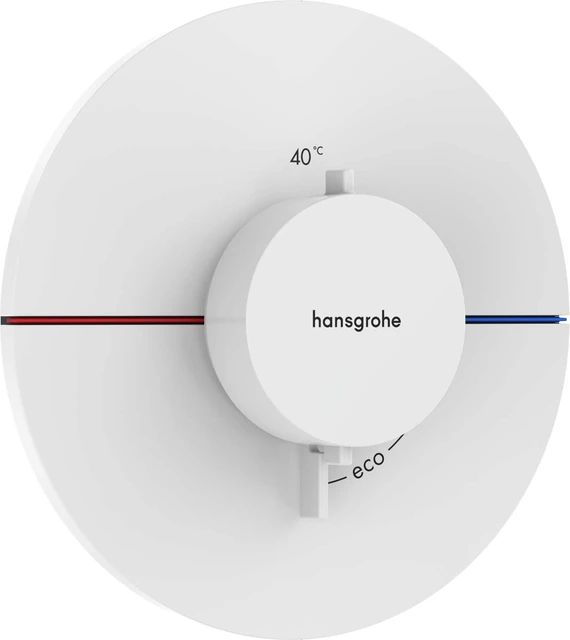 Hansgrohe ShowerSelect Comfort S Til innbygging, Hvit Matt 